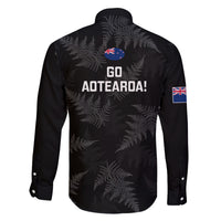 New Zealand Silver Fern Rugby Family Matching Summer Maxi Dress and Hawaiian Shirt - 2023 Go Aotearoa Champions World Cup LT14 - Polynesian Pride