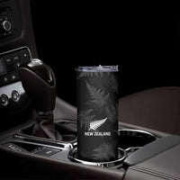 New Zealand Silver Fern Rugby Skinny Tumbler Go Aotearoa Champions World Cup LT14 - Polynesian Pride