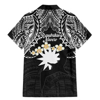 Ekamowir Omo Nauru Family Matching Mermaid Dress and Hawaiian Shirt Naoero Twelve-pointed Star Polynesian Tattoo LT14 - Polynesian Pride
