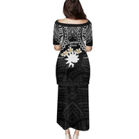 Ekamowir Omo Nauru Family Matching Puletasi and Hawaiian Shirt Naoero Twelve-pointed Star Polynesian Tattoo LT14 - Polynesian Pride