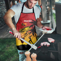Custom Papua New Guinea Cricket Apron PNG Barramundis - Polynesian Pride