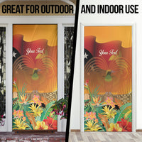 Personalised Papua New Guinea Independence Day Door Cover One People One Nation One Country