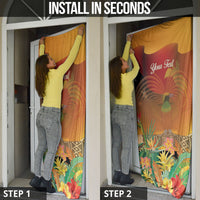 Personalised Papua New Guinea Independence Day Door Cover One People One Nation One Country