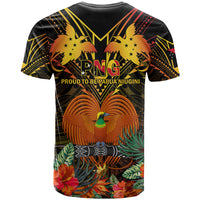 Papua New Guinea Chimbu Province T Shirt Papua Niugini Coat Of Arms With Flag Style LT14 - Polynesian Pride