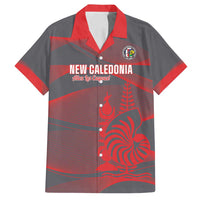 Custom New Caledonia Football Family Matching Summer Maxi Dress and Hawaiian Shirt Allez Les Cagous Grey Version - Polynesian Pride