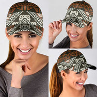Bula Fiji Tapa Classic Cap Fijian Masi Vintage Vibes - Polynesian Pride