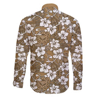Kuvui Bula Fiji Family Matching Summer Maxi Dress and Hawaiian Shirt Fijian Tapa Seamless Hibiscus LT14 - Polynesian Pride