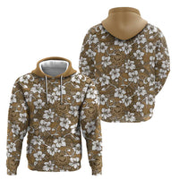 Kuvui Bula Fiji Hoodie Fijian Tapa Seamless Hibiscus - Polynesian Pride