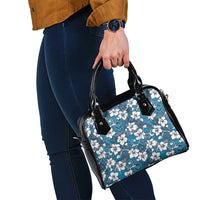 Karakarawa Bula Fiji Shoulder Handbag Fijian Tapa Seamless Hibiscus - Polynesian Pride