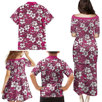 Piqi Bula Fiji Family Matching Puletasi and Hawaiian Shirt Fijian Tapa Seamless Hibiscus LT14 - Polynesian Pride