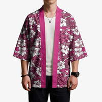 Piqi Bula Fiji Kimono Fijian Tapa Seamless Hibiscus LT14 - Polynesian Pride