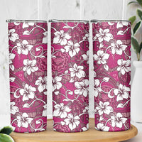 Piqi Bula Fiji Skinny Tumbler Fijian Tapa Seamless Hibiscus LT14 - Polynesian Pride
