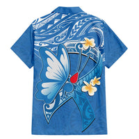 Polynesia Diabetes Awareness Month Family Matching Mermaid Dress and Hawaiian Shirt In November We Wear Blue LT14 - Polynesian Pride