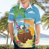 Chilling Parrot Hawaii Summer Christmas Personalized Hawaiian Shirt It's 5 O'Clock Somewhere Beachy Vibes LT14 - Polynesian Pride