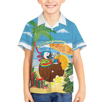 Chilling Parrot Hawaii Summer Christmas Personalized Hawaiian Shirt It's 5 O'Clock Somewhere Beachy Vibes LT14 - Polynesian Pride