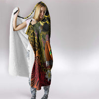 Papua New Guinea 50th Independence Anniversary Hooded Blanket Independen Stet bilong Papua Niu Gini LT14