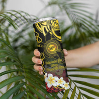 Papua New Guinea 50th Independence Anniversary Skinny Tumbler Independen Stet bilong Papua Niu Gini LT14 - Polynesian Pride