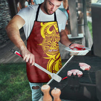Personalised Tonga High School Apron THS Tongan Ngatu Pattern - Polynesian Pride