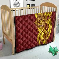 Personalised Tonga High School Quilt THS Tongan Ngatu Pattern - Polynesian Pride