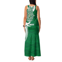 Personalised Liahona - Saineha High School Family Matching Tank Maxi Dress and Hawaiian Shirt Tongan Ngatu Pattern LT14 - Polynesian Pride