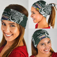 Personalised Tonga Takuilau College Neck Gaiter Est 1975 Tongan Ngatu Pattern LT14 - Polynesian Pride