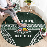 Personalised Tonga Takuilau College Round Carpet 50th Anniversary Ngatu Kupesi LT14 - Polynesian Pride