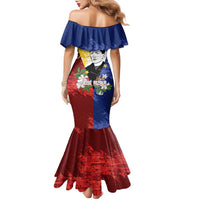 Philippines Rizal Day Family Matching Mermaid Dress and Hawaiian Shirt Filipino Sampaguita Grunge Style LT14 - Polynesian Pride