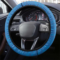 Philippines Rizal Day Steering Wheel Cover Filipino Motto Stella Polynesian Pattern - Polynesian Pride