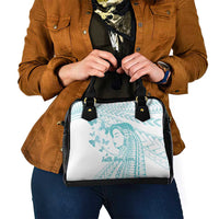 Polynesia Cervical Cancer Awareness Month Shoulder Handbag Polynesian Women Faith Hope Love! LT14 - Polynesian Pride