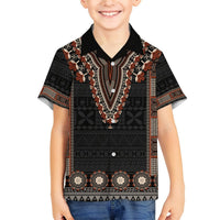 Bula Fiji Dashiki Vintage Fijian Masi Tapa Pattern Hawaiian Shirt LT14 - Polynesian Pride