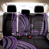 Purple Polynesia Easter Day Back Car Seat Cover Eggs With Bunny Polynesian Pattern LT14 - Polynesian Pride