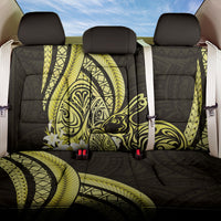 Yellow Polynesia Easter Day Back Car Seat Cover Eggs With Bunny Polynesian Pattern LT14 One Size Yellow - Polynesian Pride