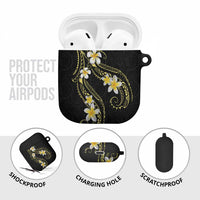 Polynesia Tattoo With Plumeria AirPods Case Elegant Vibes LT14 - Polynesian Pride