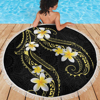 Polynesia Tattoo With Plumeria Beach Blanket Elegant Vibes