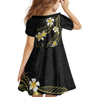 Polynesia Tattoo With Plumeria Family Matching Off Shoulder Maxi Dress and Hawaiian Shirt Elegant Vibes