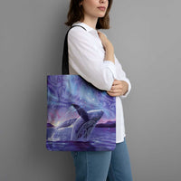 New Zealand Matariki Humpback Whale Tote Bag Paikea Maori New Year Purple Galaxy LT14 - Polynesian Pride