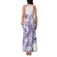 Purple Hawaii Family Matching Tank Maxi Dress and Hawaiian Shirt Humpback Whale Tattoo Polynesian Tribal Ocean Vibes