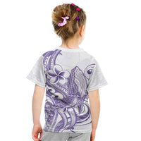 Purple Hawaii Kid T Shirt Humpback Whale Tattoo Polynesian Tribal Ocean Vibes