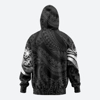 Tiki Drum Hawaii Hoodie Hawaiian Kakau Tattoo Style