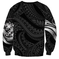 Tiki Drum Hawaii Sweatshirt Hawaiian Kakau Tattoo Style