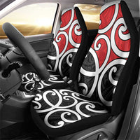 New Zealand Car Seat Cover Maori Koru Tino Rangatiratanga Color LT14 - Polynesian Pride