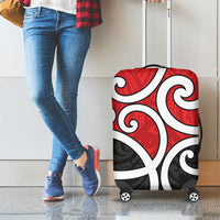New Zealand Luggage Cover Maori Koru Tino Rangatiratanga Color LT14 - Polynesian Pride