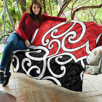 New Zealand Quilt Maori Koru Tino Rangatiratanga Color - Polynesian Pride