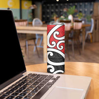 New Zealand Skinny Tumbler Maori Koru Tino Rangatiratanga Color LT14 - Polynesian Pride