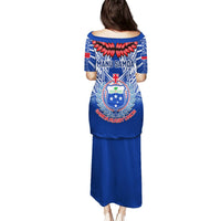 Samoa Rugby Puletasi 2023 Go Manu Samoa With Ula Fala Style LT14 - Polynesian Pride