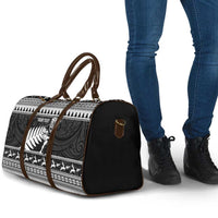 New Zealand Christmas Rugby Personalised Travel Bag Meri Kirihimete All Black Maori LT14 - Polynesian Pride
