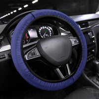 Niue Darts Steering Wheel Cover Dart Board Hiapo Pattern - Polynesian Pride