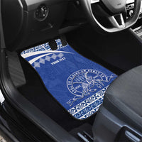 Personalised Tonga Tupou College Toloa Car Mats 160 Years Anniversary Tongan Ngatu Pattern