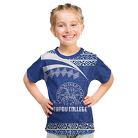 Personalised Tonga Tupou College Toloa Kid T Shirt 160 Years Anniversary Tongan Ngatu Pattern