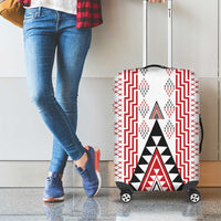 Aotearoa Taniko Luggage Cover Niho Taniwha Purapura Whetu Mix Poutama